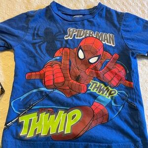 Toddler Boys size 4 Marvel Kids Spider man T-shirt.